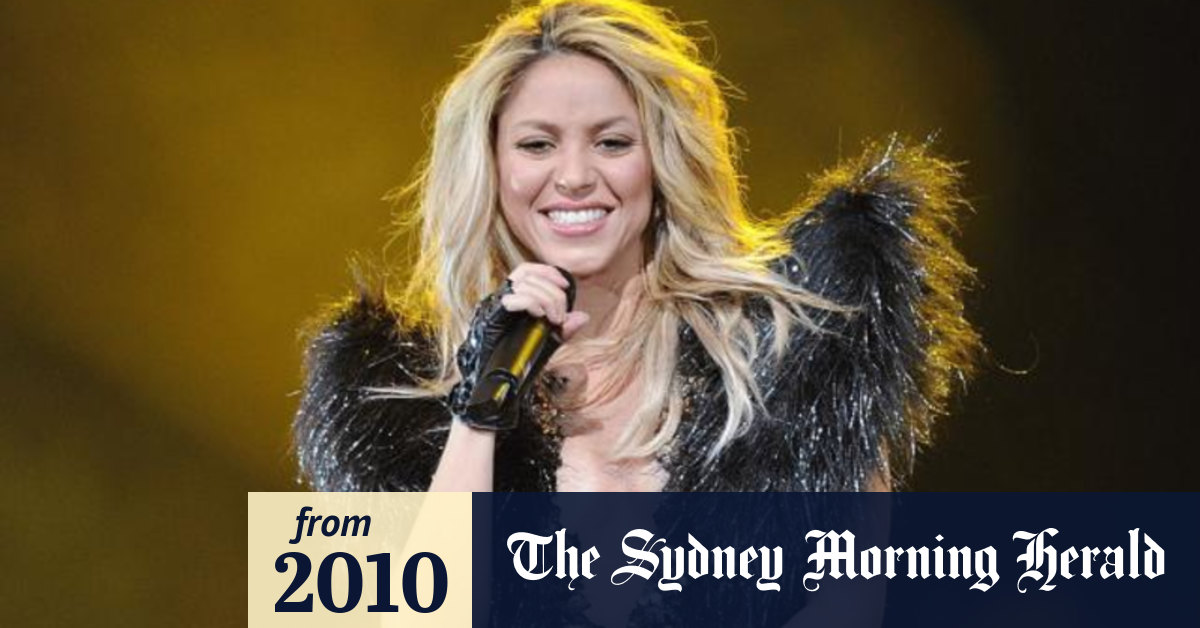 Video Shakira sings out for the World Cup